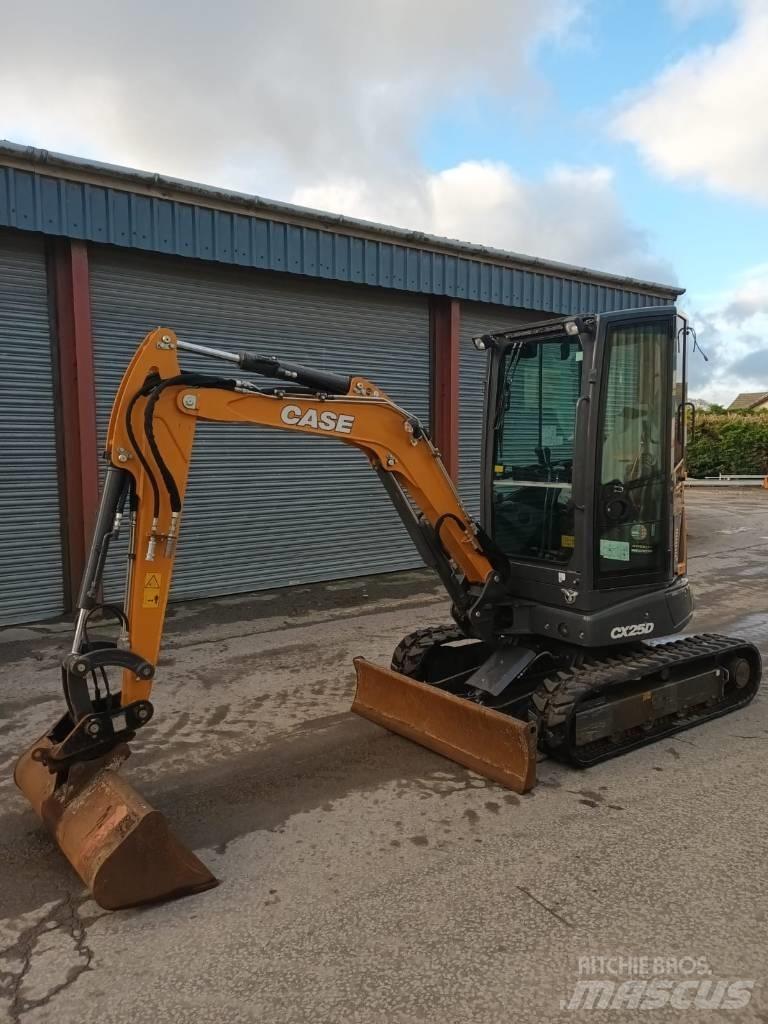CASE CX 25 D Mini excavators < 7t