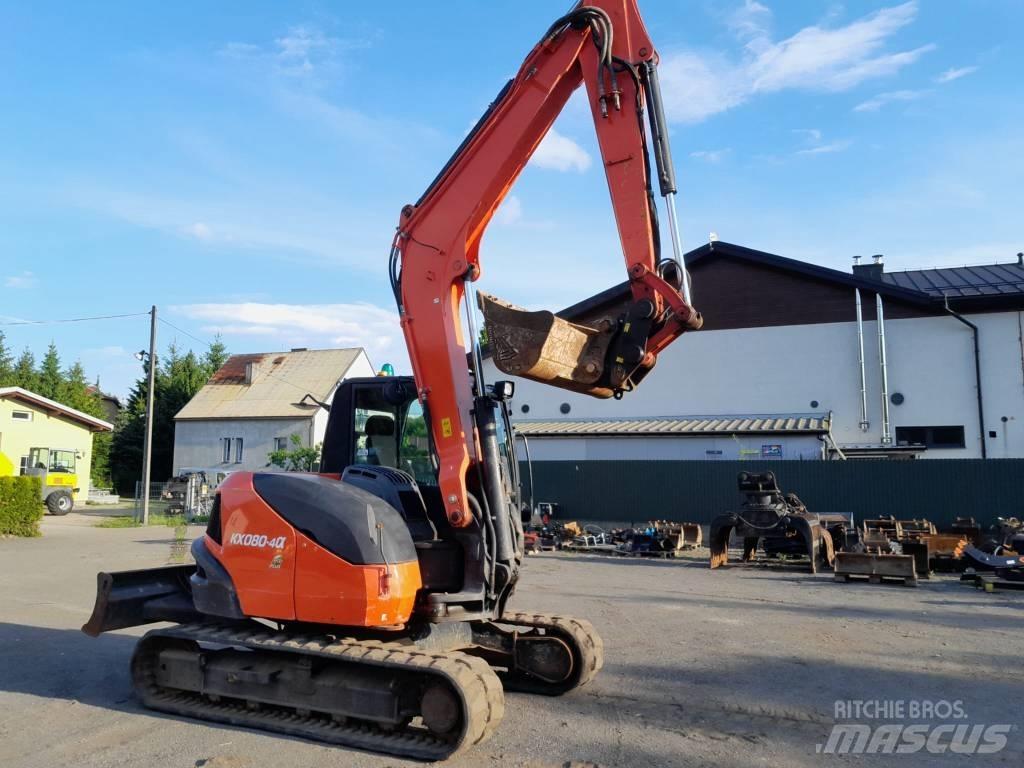 Kubota KX 080-4 Midi excavators  7t - 12t