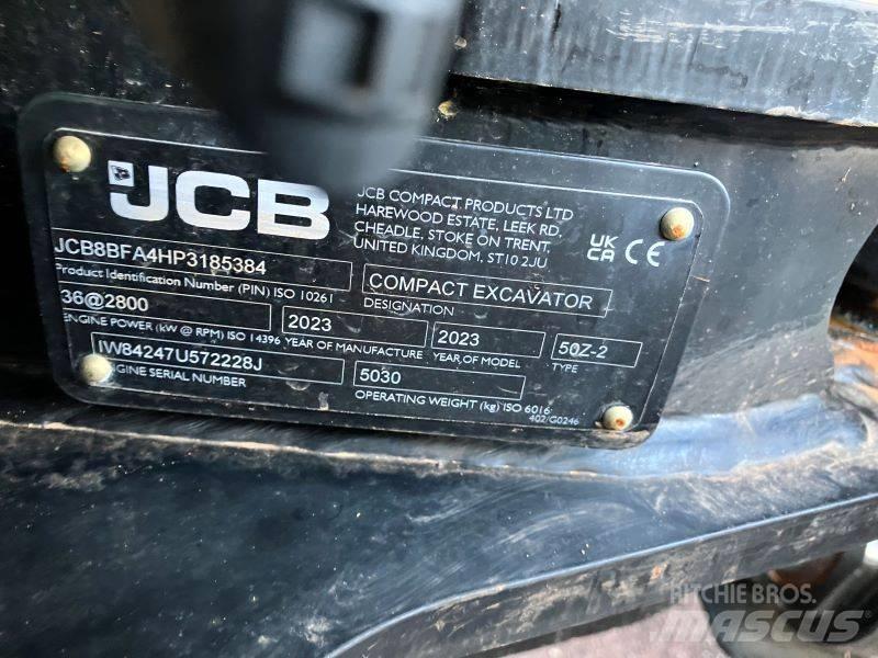 JCB 50 Z-2 Mini excavators < 7t