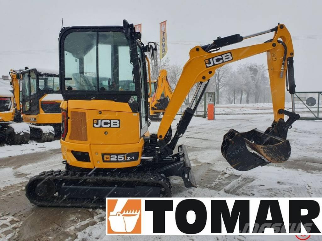 JCB 25 Z-1 Mini excavators < 7t