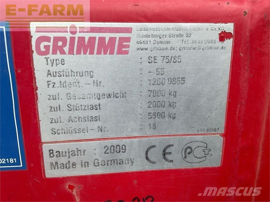 Grimme se 85-55 Potato harvesters