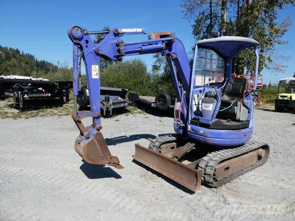 Komatsu PC20UU-3 Mini excavators < 7t
