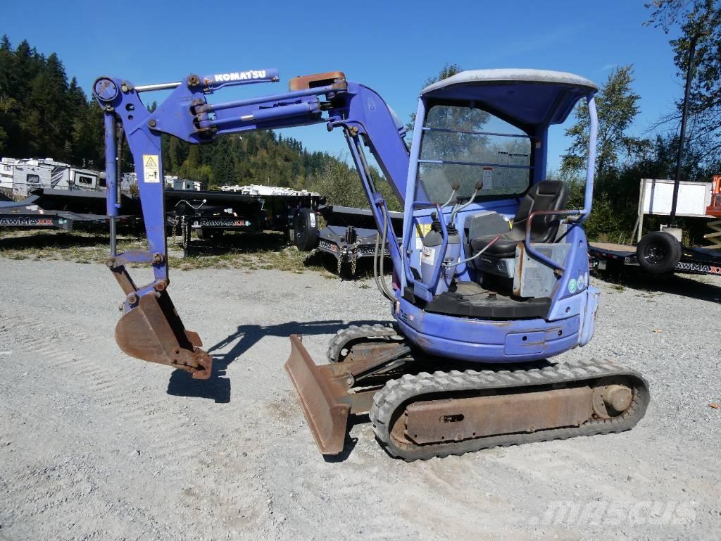 Komatsu PC20UU-3 Mini excavators < 7t
