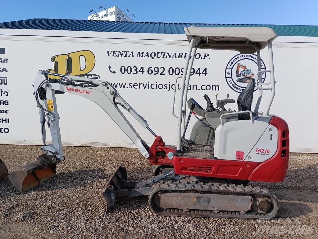 Takeuchi TB 216 Mini excavators < 7t