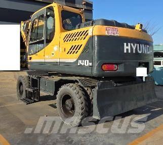 Hyundai Robex 140 W Wheeled excavators