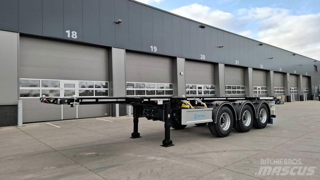 D-tec CC-2030-3-F Containerframe/Skiploader semi-trailers