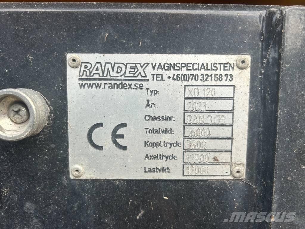 Randex XD 120 Tipper trailers