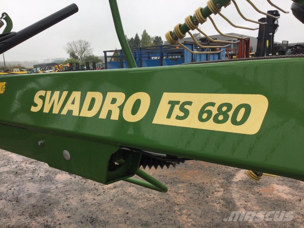 Krone Ts680 Windrowers