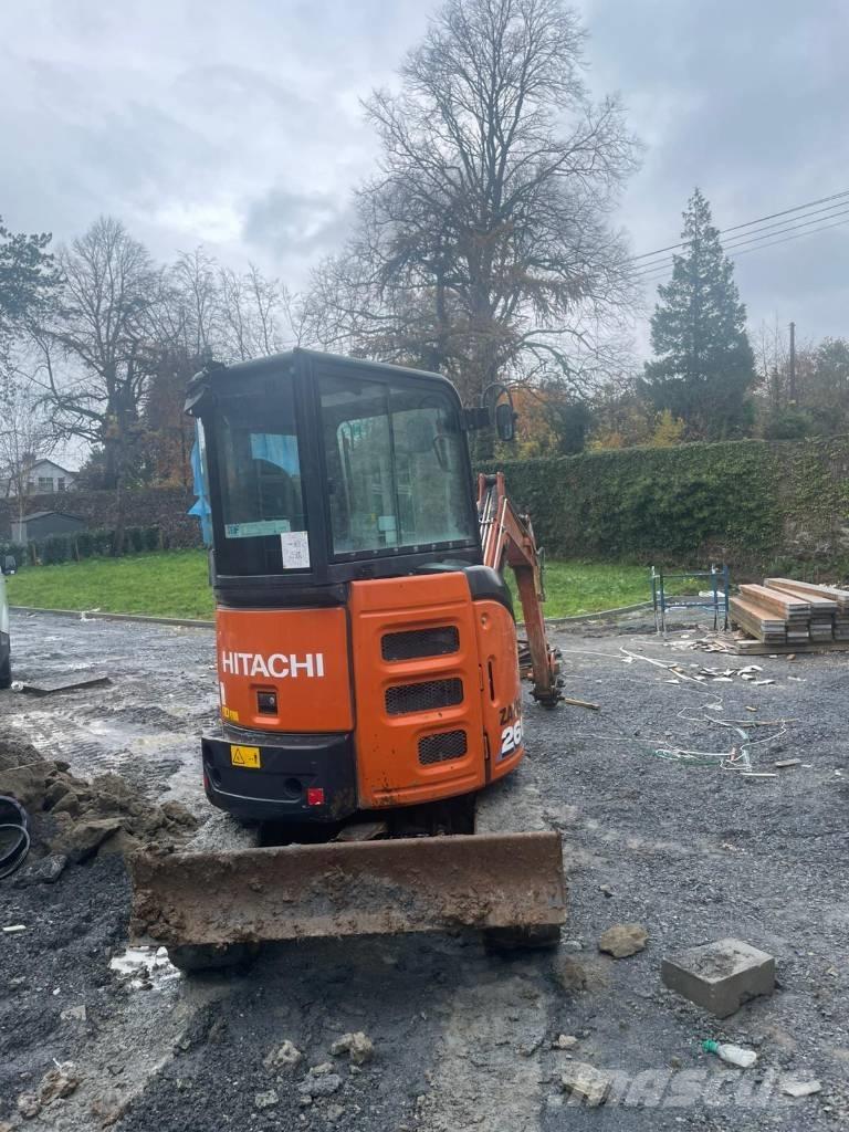 Hitachi ZX 26 U-6 CR Mini excavators < 7t