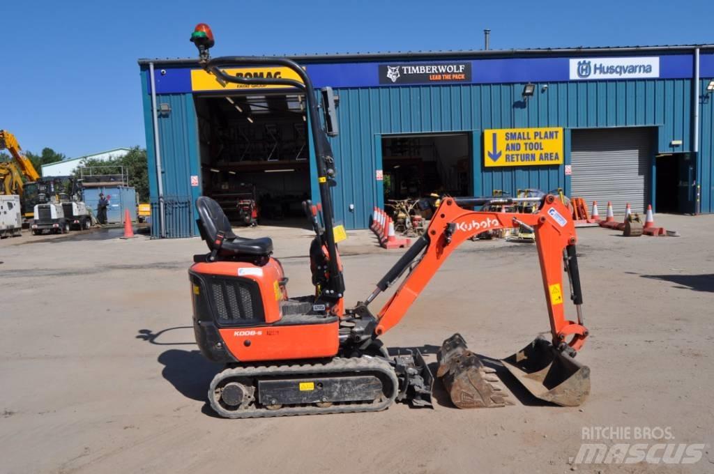 Kubota K 008-5 Mini excavators < 7t