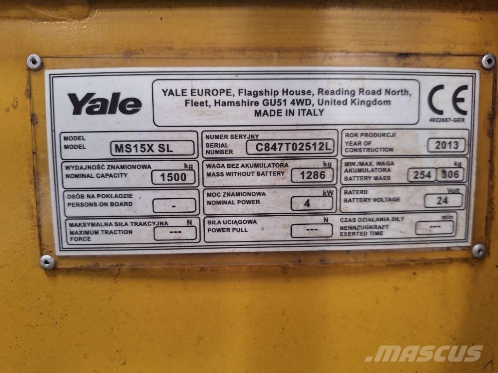 Yale MS 15x IL Other