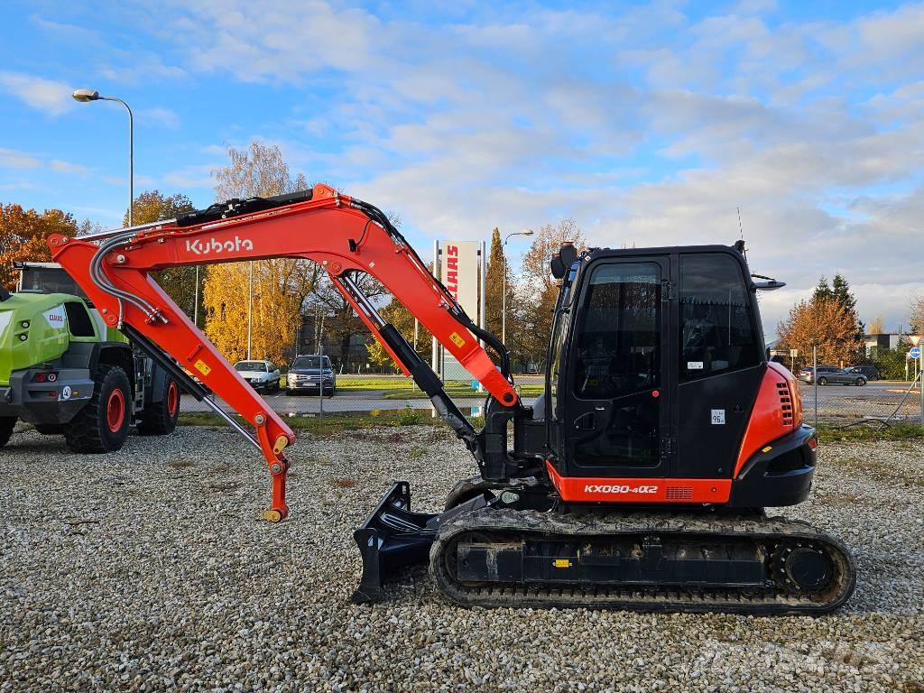 Kubota KX 080-4 Midi excavators  7t - 12t