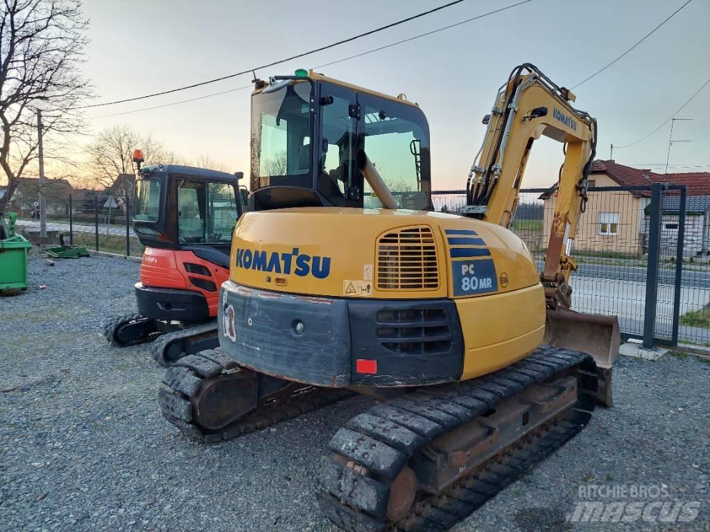 Komatsu PC 80 MR Midi excavators  7t - 12t