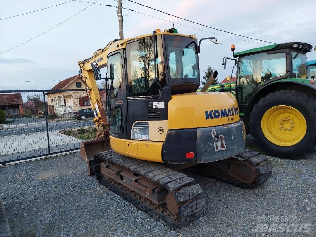 Komatsu PC 80 MR Midi excavators  7t - 12t