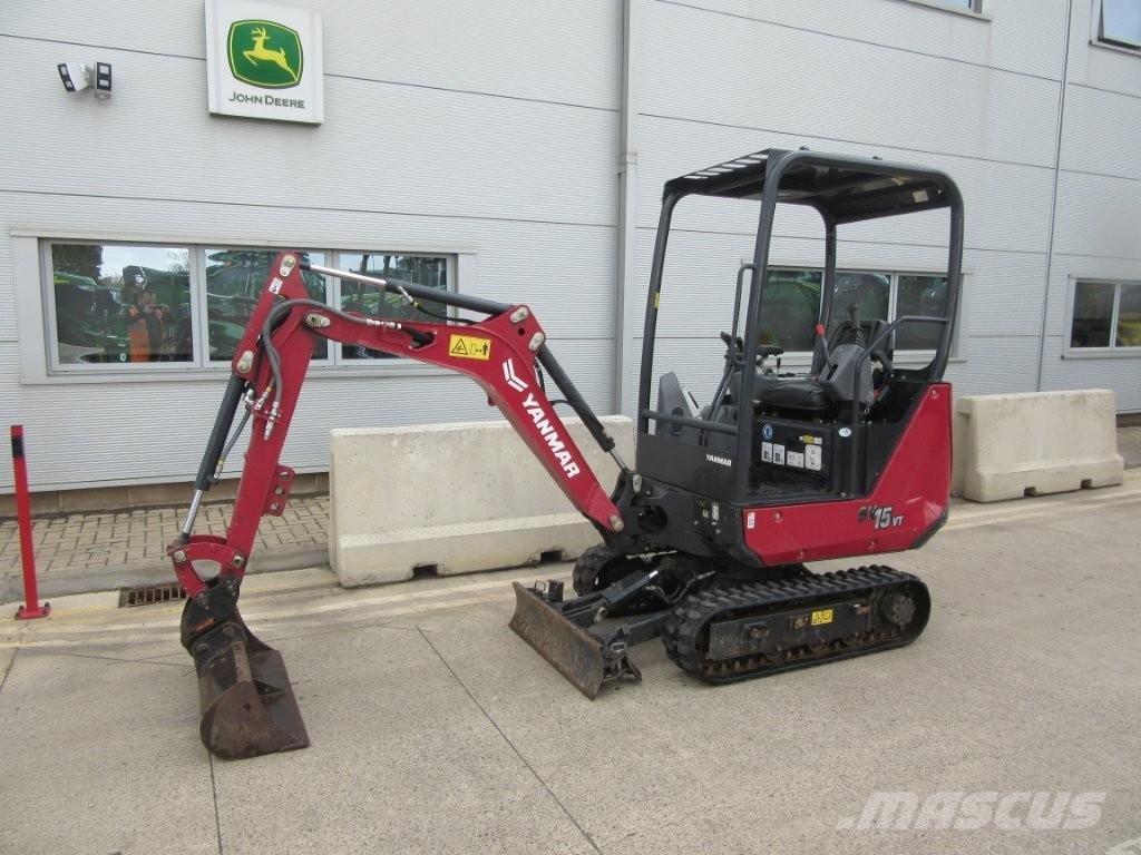 Yanmar SV15VT Crawler excavators