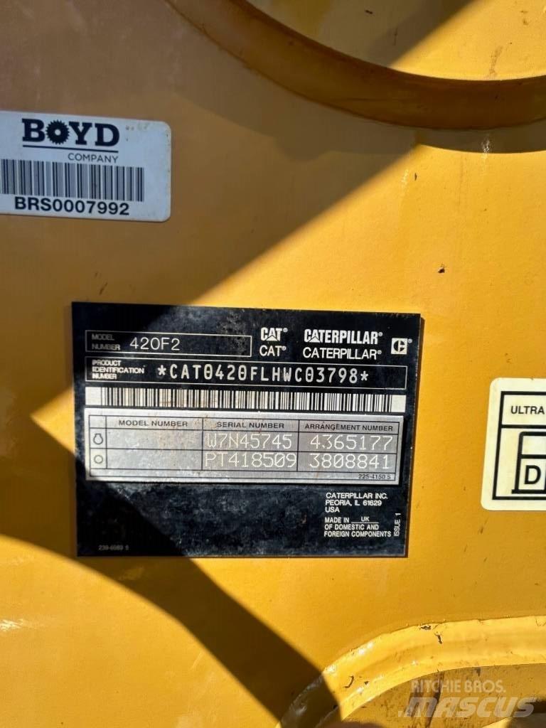 CAT 420 F2 ST TLB's