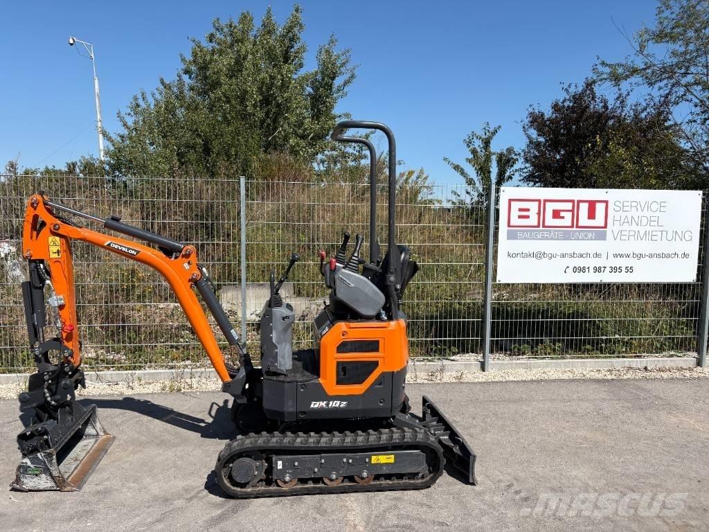 Develon DX 10 Z-7 Mini excavators < 7t