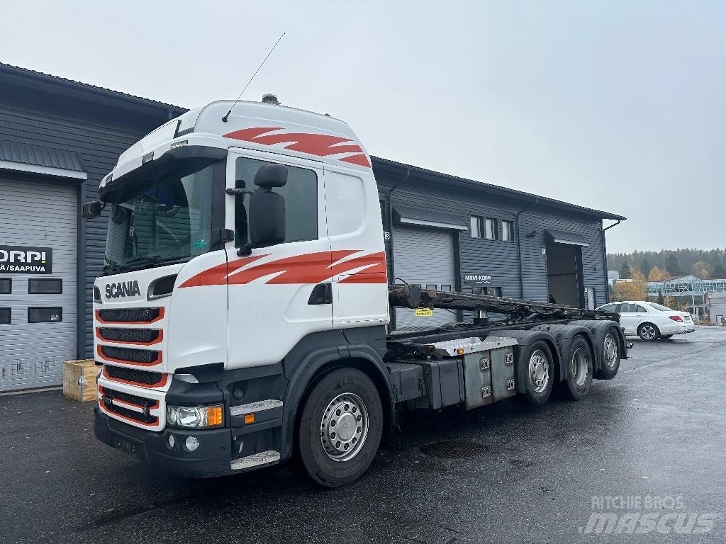 Scania R520 8x2/4 Demountable trucks