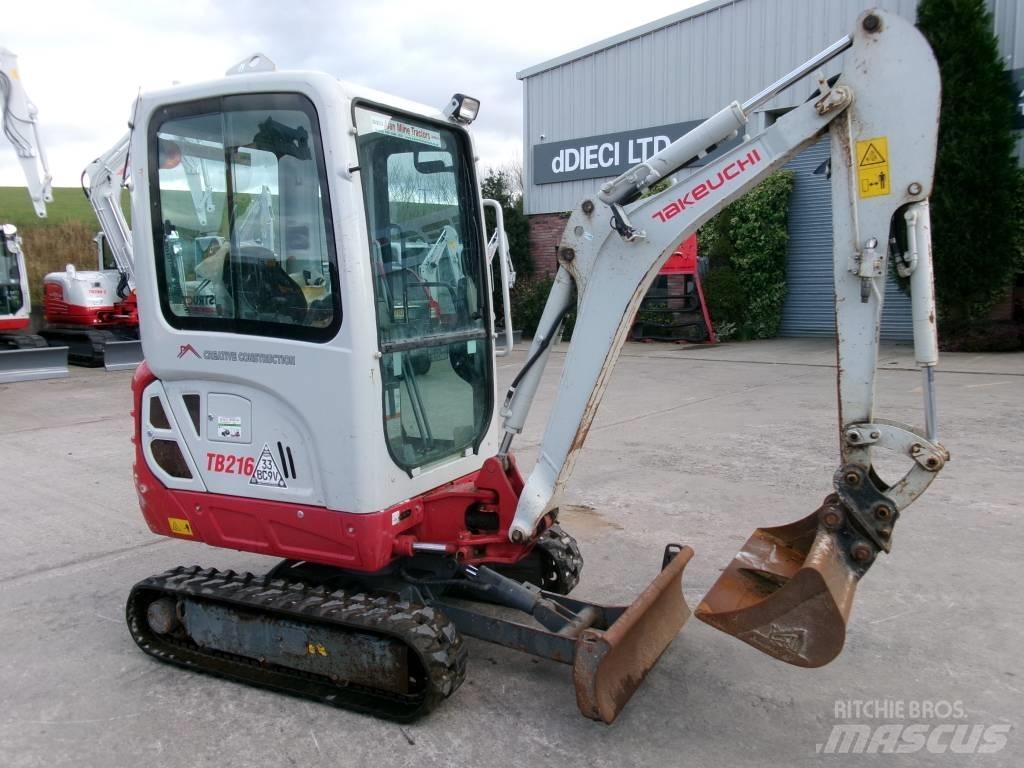 Takeuchi TB 216 Mini excavators < 7t
