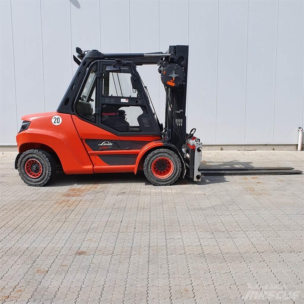 Linde H80D/900 Diesel trucks