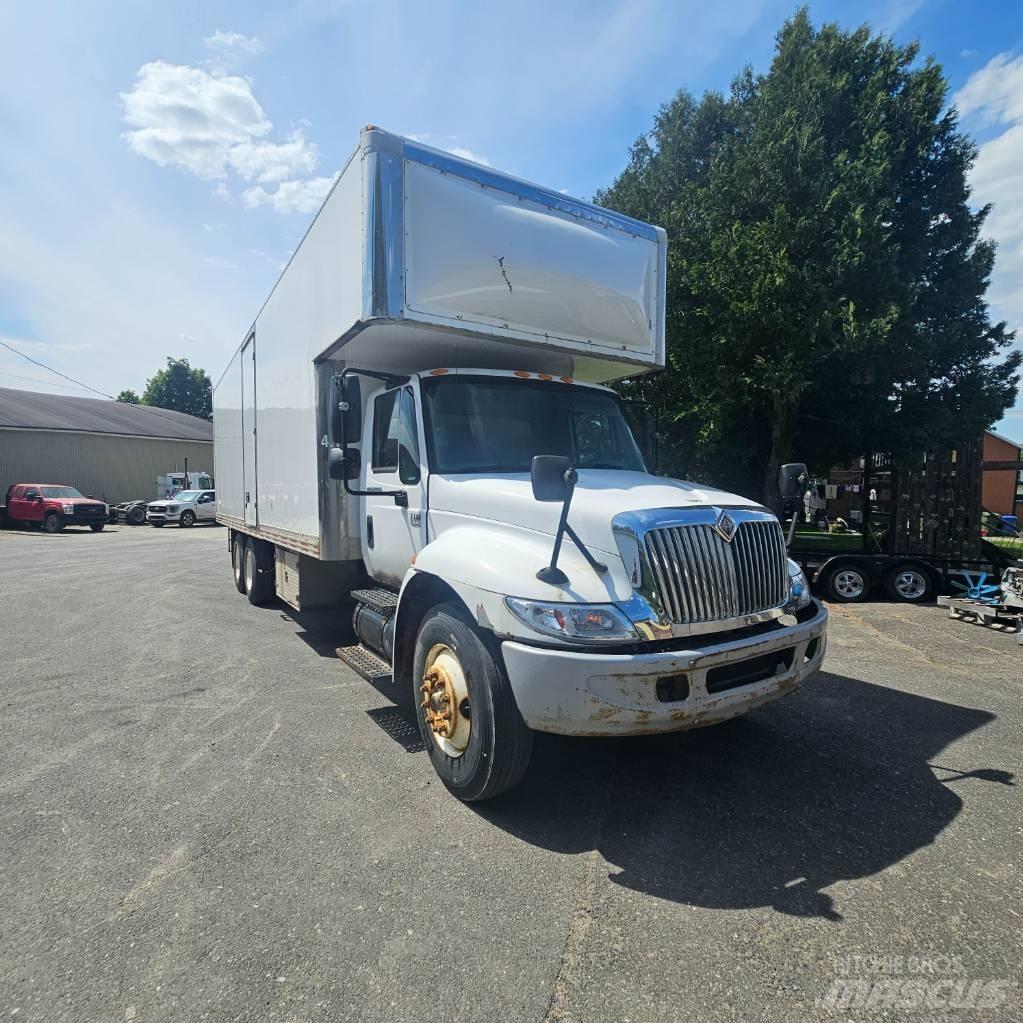 International 4400 Van Body Trucks