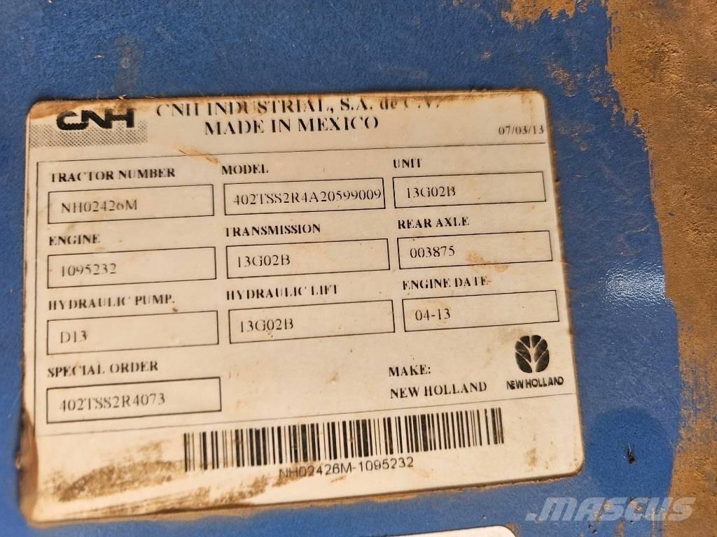 New Holland TS 6.120 Tractors