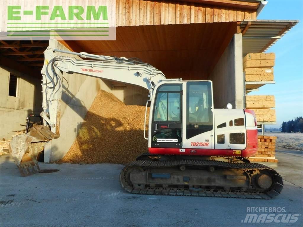 Takeuchi tb2150r Wheeled excavators