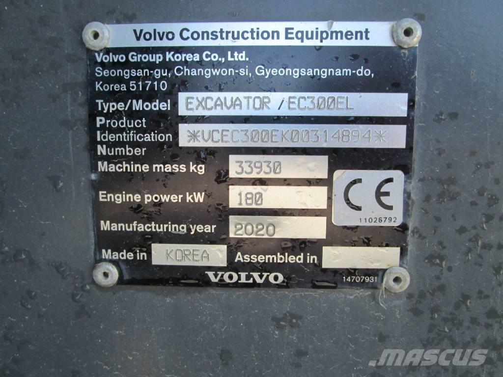 Volvo EC 300 EL Crawler excavators