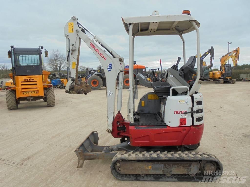 Takeuchi TB215R Mini excavators < 7t