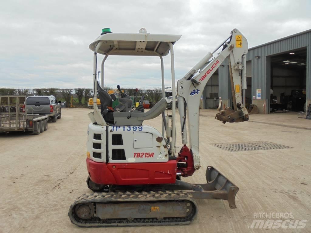 Takeuchi TB215R Mini excavators < 7t