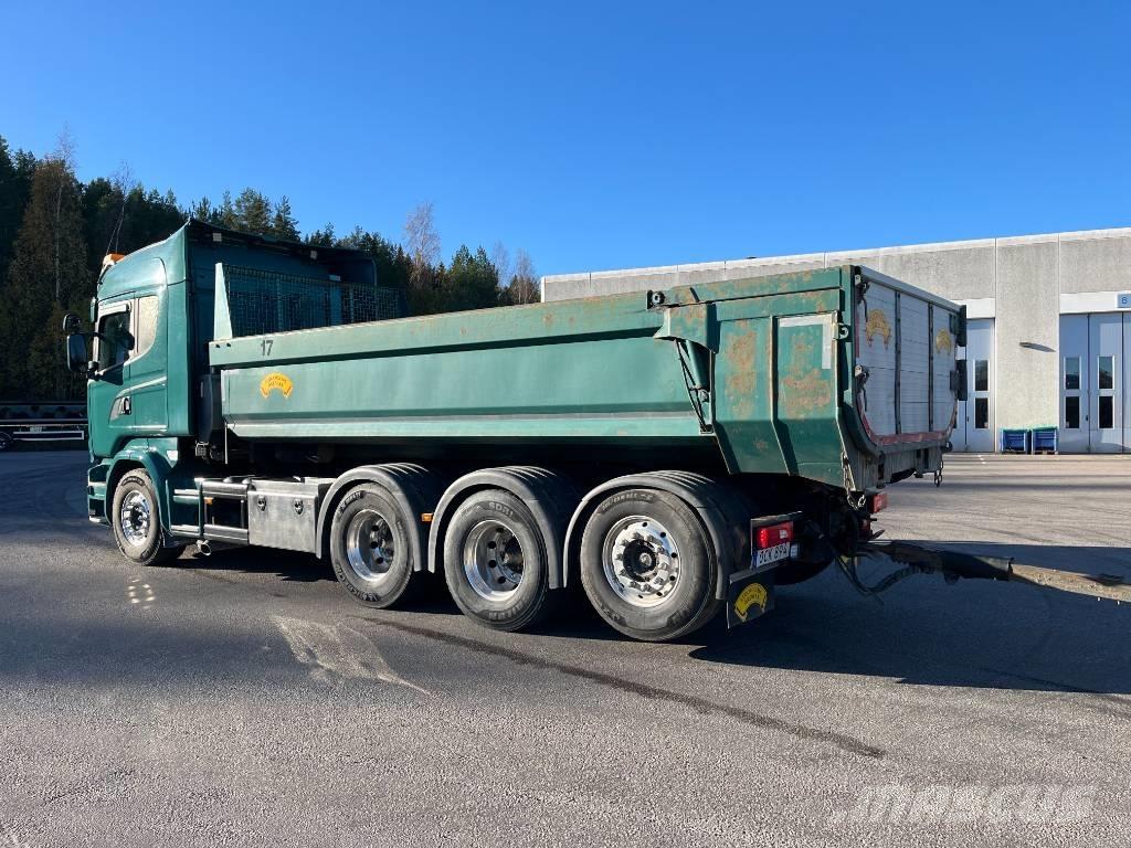 Scania R580 8x4 Tipper trucks