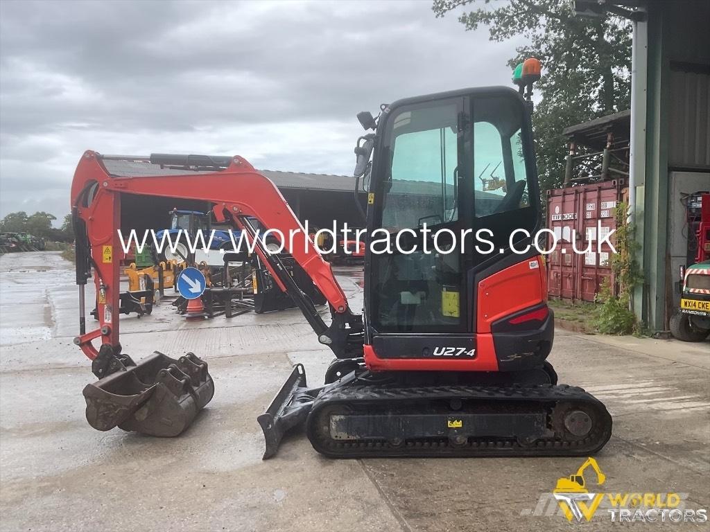 Kubota U 27-4 Mini excavators < 7t