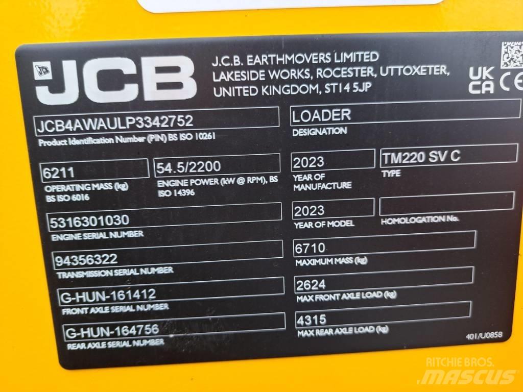 JCB TM 220 SV Wheel loaders
