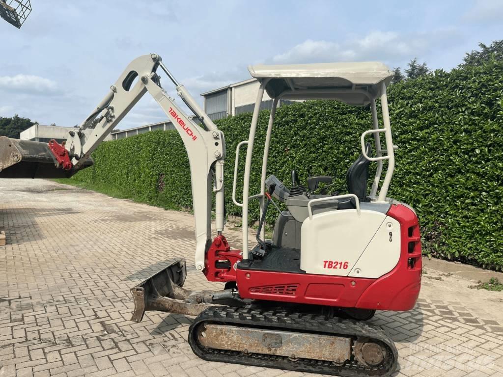 Takeuchi TB 216 Mini excavators < 7t
