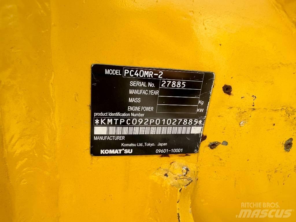 Komatsu PC 40 Mini excavators < 7t
