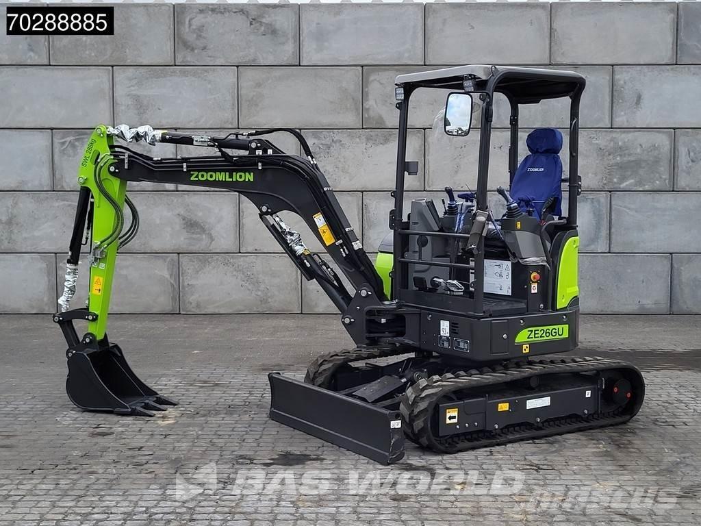 Zoomlion ZE26 GU Mini excavators < 7t