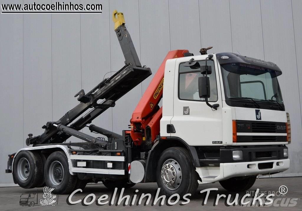 DAF 75CF 270 Containerframe/Skiploader trucks