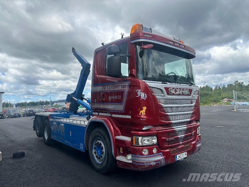 Scania R580 6x2*4 Hook lift trucks
