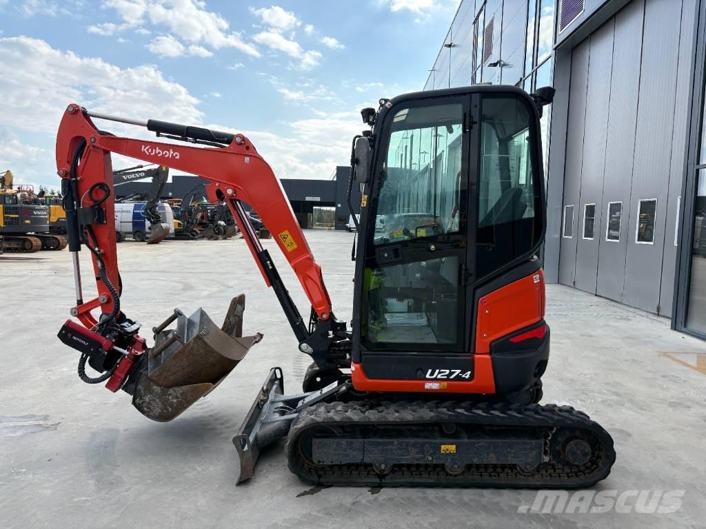 Kubota U 27-4 Mini excavators < 7t