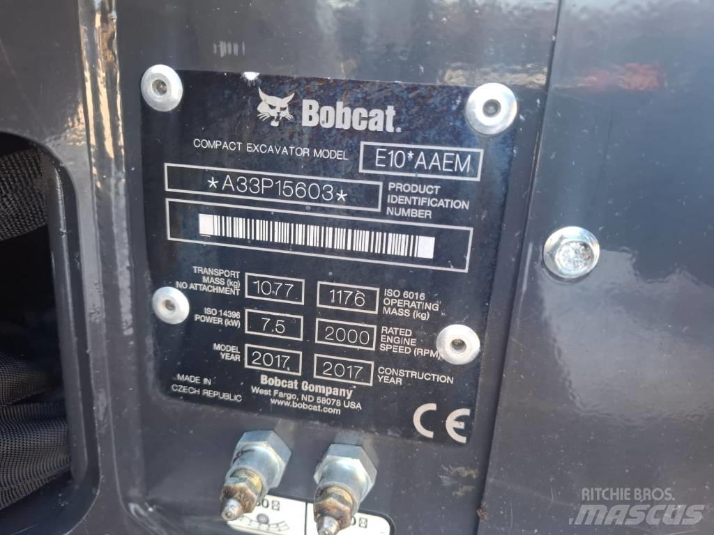 Bobcat E 10 Mini excavators < 7t