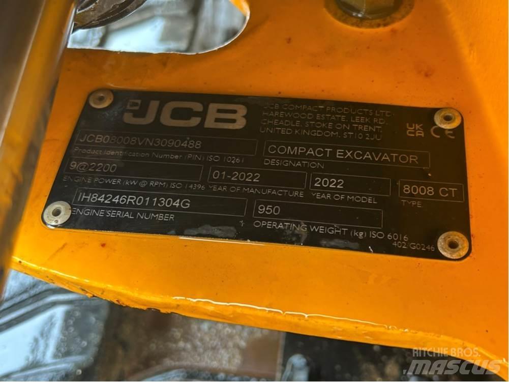 JCB MICRO 8008 Mini excavators < 7t