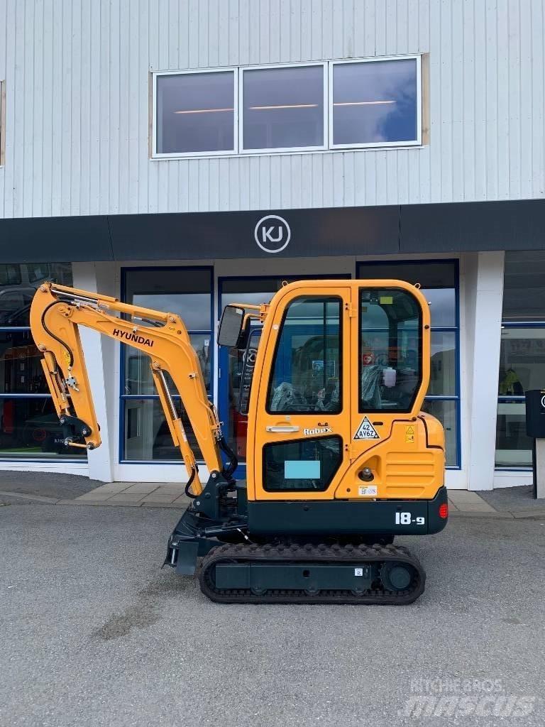 Hyundai 18-9 Mini excavators < 7t