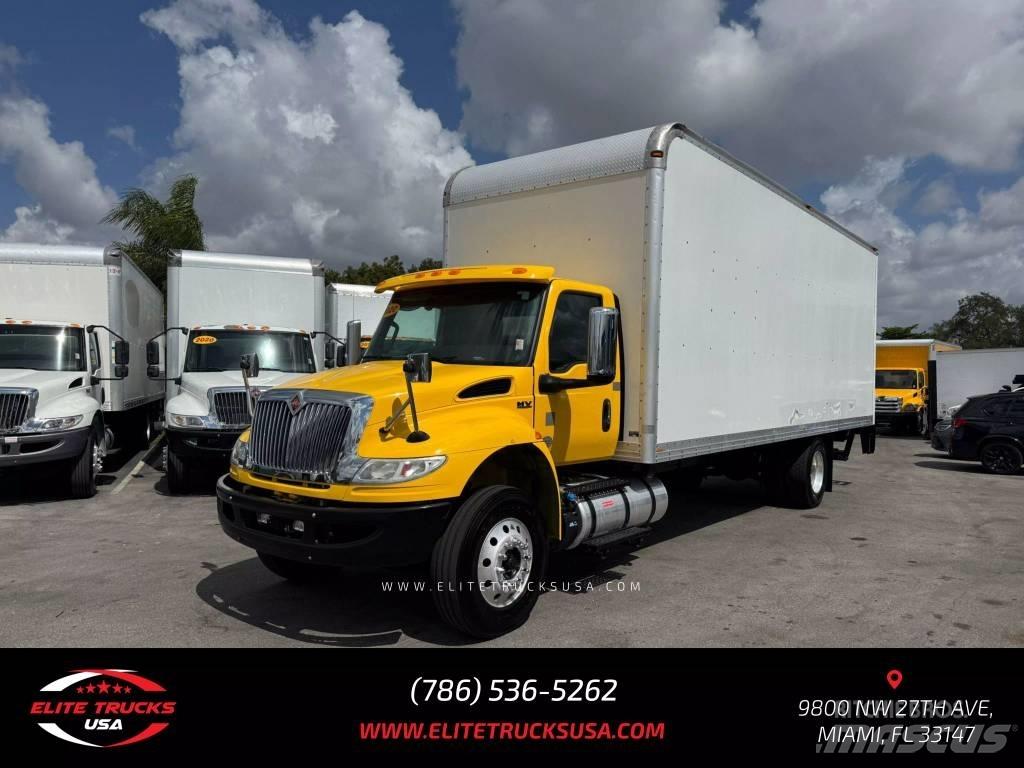International MV607 Van Body Trucks