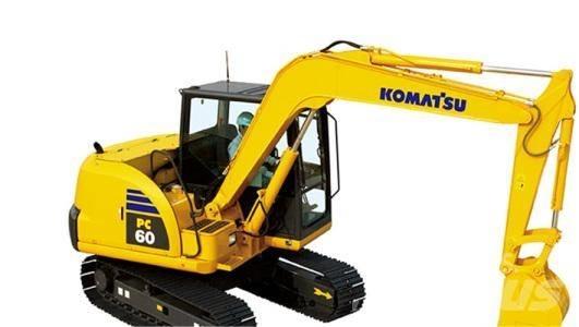 Komatsu PC 60-8 Mini excavators < 7t