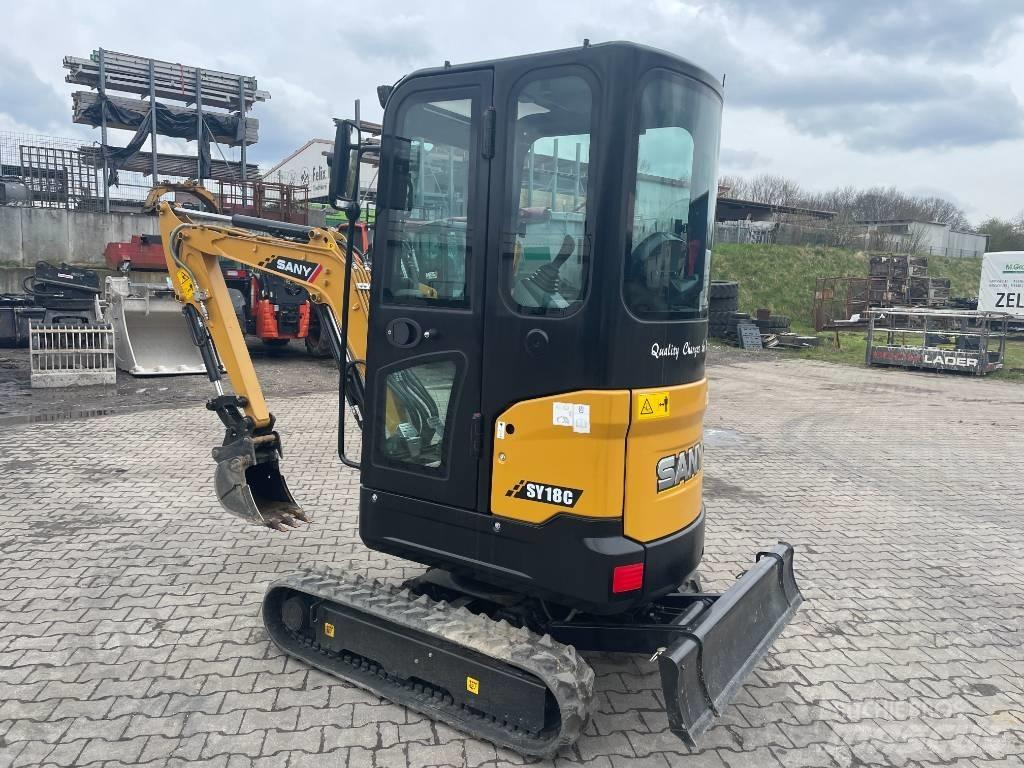 Sany SY 18 C Mini excavators < 7t