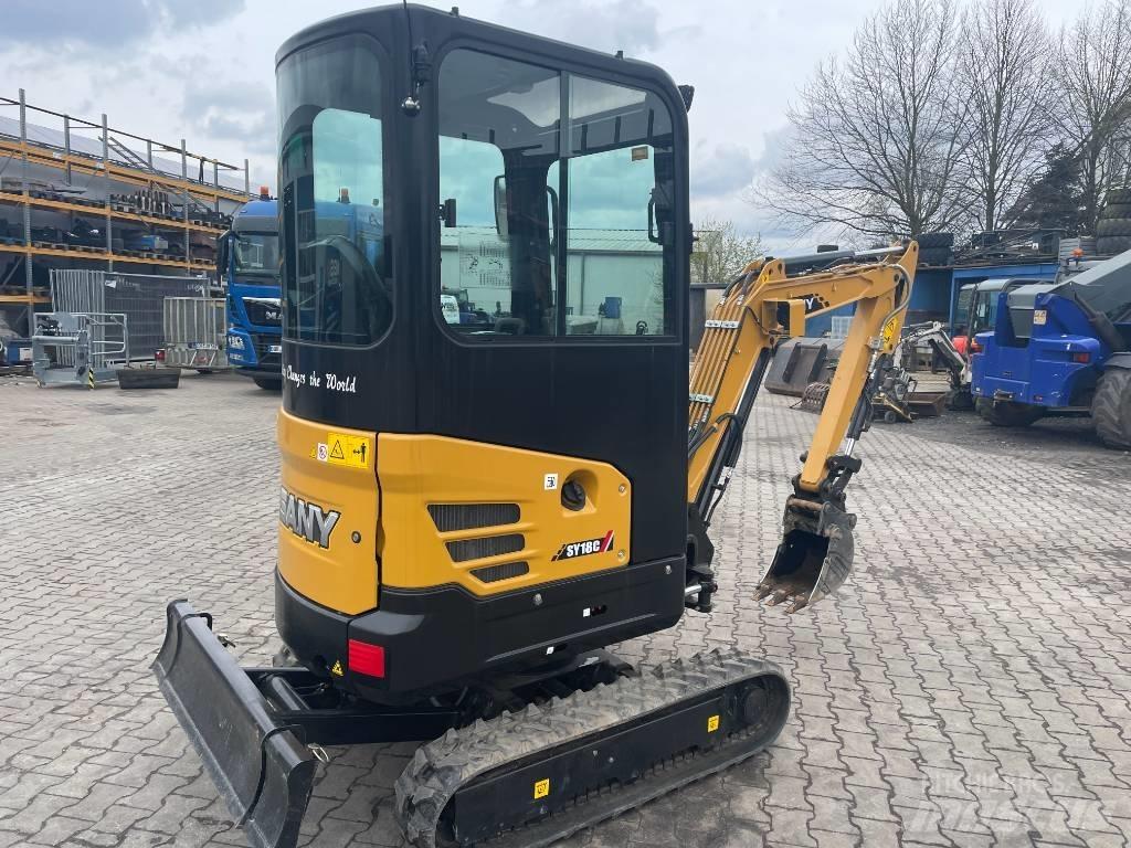 Sany SY 18 C Mini excavators < 7t