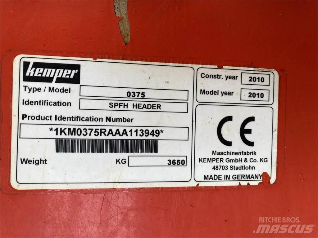 Kemper 375 Combine harvester spares & accessories