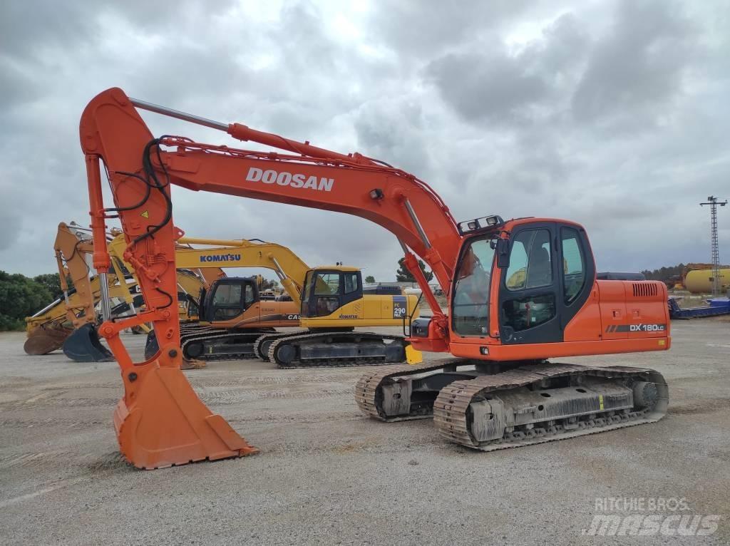 Doosan DX 180 LC Crawler excavators