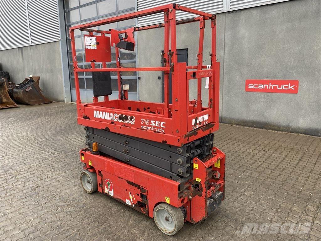 Manitou 78SEC Scissor lifts