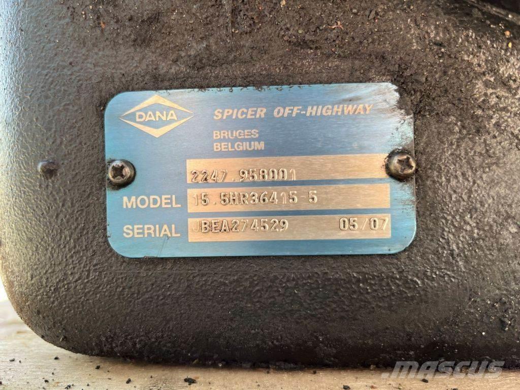  DANA 15. 5HR36415-5 Gearboxes